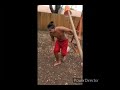 Father vs son kick challenge