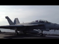 F18's Take Off from USS Enterprise