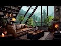 Serene Rain Sounds for Ultimate Relaxation |Cozy Living Room