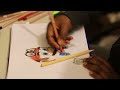 AMAZING SUPER MARIO DRAWING BY 9 YEAR OLD ARTIST (HOW TO DRAW SUPER MARIO)