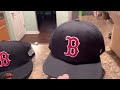 New Era Red Sox Hat vs 47 Brand Red Sox hat (no more vampire B)