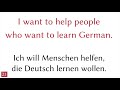 Was willst du? - 25 Sätze - Englisch - Deutsch (25-1)