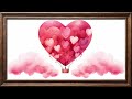 Elevate Your Home Decor with Framed Valentine's Day Painting and Music