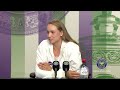 Elena Rybakina being horribly mistreated by the press during Wimbledon 2022 but staying composed