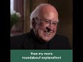 Peter Higgs describes his Nobel Prize-awarded work in simple terms