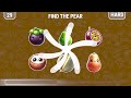 Find the ODD One Out - Fruit Edition 🍒🍑🍓 |Easy, Medium, Hard - 30 Ultimate Levels