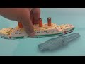 Will All these Ships from the Tub sink or float? Titanic, Britannic Review and Sinking video.