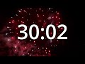 45 Minutes Timer With Upbeat Music - Fireworks Timer