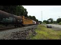 CSX M426, M436 with 80-ton Mid Cab Switcher (E. Brookfield), and long L002 (N. Grafton) on 8/24/23