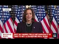 VP Harris following Netanyahu meeting: 'It's time for this war to end'