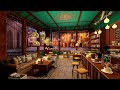 Rainy Night Jazz - 4K Coffee Shop Ambience with Smooth Piano Jazz Music for Study, Work, Sleep