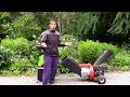 An Electric Wood Chipper and Shredder: The Earthwise GS70015