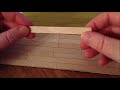 ~DIY: Make a dollhouse floor with popsicle sticks~