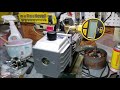 Harbor Freight 3 CFM Two Stage Vacuum Pump 4 Year Review & Oil Change Before & After Vacuum Results