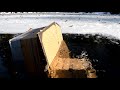 Cardboard Aircraft Carrier sinking