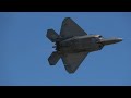 USAF F-22 Raptor flare-fest .. 2024 Wings Over Solano