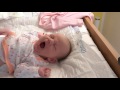 Sleepy Baby Diaper Change (2 week old)