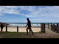 4K BEACH WATCHING VIDEO - BEACH RELAX Flynns Beach Port Macquarie Australia