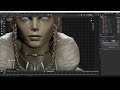 Blender 3.2 - Create a Game Ready Character - Timelapse