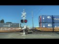 BNSF Trains on Stockton Sub with ITSX, BNSF 5441, CP, & FXE
