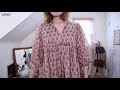 DAUGHTERS OF INDIA  Kyra Midi Dress | Unboxing & Try-On | AERIN