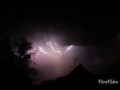 Crazy lightning display over my house last night
