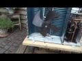 DIY Air to water heatpump first test run