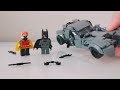 The final and modified version of the Gotham Knights Lego Batmobile.