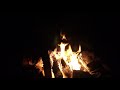 Campfire Ambience at Night | Nature Sounds, White Noise for Sleep, Relaxation, Studying