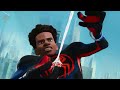 Miles Morales siendo perseguido por los SpiderMan | Spider-Man: A través del spider-verso | 2023