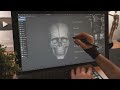 How to Sculpt the Skull for Beginners in Blender - Anatomy, Proportions and The 5 Stages