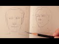 Portre Nasıl Çizilir? | adım adım anlatım| karakalemegiriş#1