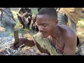 Hadzabe's ways of hunting and cooking tradition