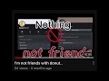 Nothing ever lasts forever…-Friendship