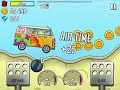 Hill Climb Racing - New DESERT HIGHWAY | NEW HIPPIE VAN NEW RECORD | GAMEPLAY