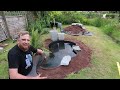 How to build a pond! My BIGGEST project yet. Removal, Placement, Electrics and more! (Part 1)