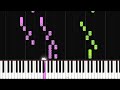 RUSH E - INTERMEDIATE Piano Tutorial