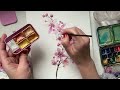 🌸 Blossoms in Blush: A Delicate Pink Sakura Watercolor 🌸