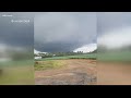 Video shows tornado as it touches down in Allendale, South Carolina