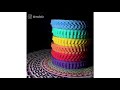 Phénakistoscope Animations on Rotating Records by Drew Tetz