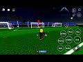 I made a crossbar challenge in Ultimate Soccer + Met a special guest in Roblox