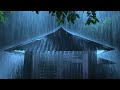 Sleep Instantly in 3 Minutes with Heavy Rain, Lightning, Strong Wind & Rumble Thunderstorm at Night