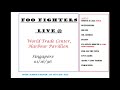 Foo Fighters - 01/16/96 - World Trade Center, Harbour Pavillion, Singapore. Live
