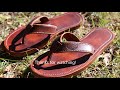 How I make a pair of leather flip flops