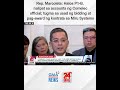 Rep. Marcoleta: Halos P1-B, nalipat sa accounts ng Comelec official | 24 Oras