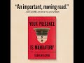 YOUR PRESENCE IS MANDATORY by Sasha Vasilyuk- Book Trailer
