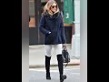 TIPS PARA LUCIR DELGADA EN OTOÑO INVIERNO MODA MUJERES DE 40 50 60 Y 7O AÑOS MODA OTOÑO INVIERNO