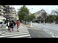 🇫🇷🌧【HDR 4K】Paris Rainy Walk - Montparnasse to Solférino via Invalides (Apr 2024)