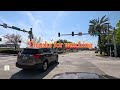 4K Driving Downtown Tampa Florida - March, 2024