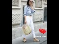 COMBINACIONES de ROPA en COLOR BLANCO/ LOOKS y OUTFITS MODERNOS SENCILLOS Y ELEGANTES